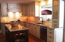 Painted with a Glaze and Applied Mouldings