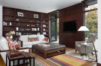 Walnut Veneer Wallunits